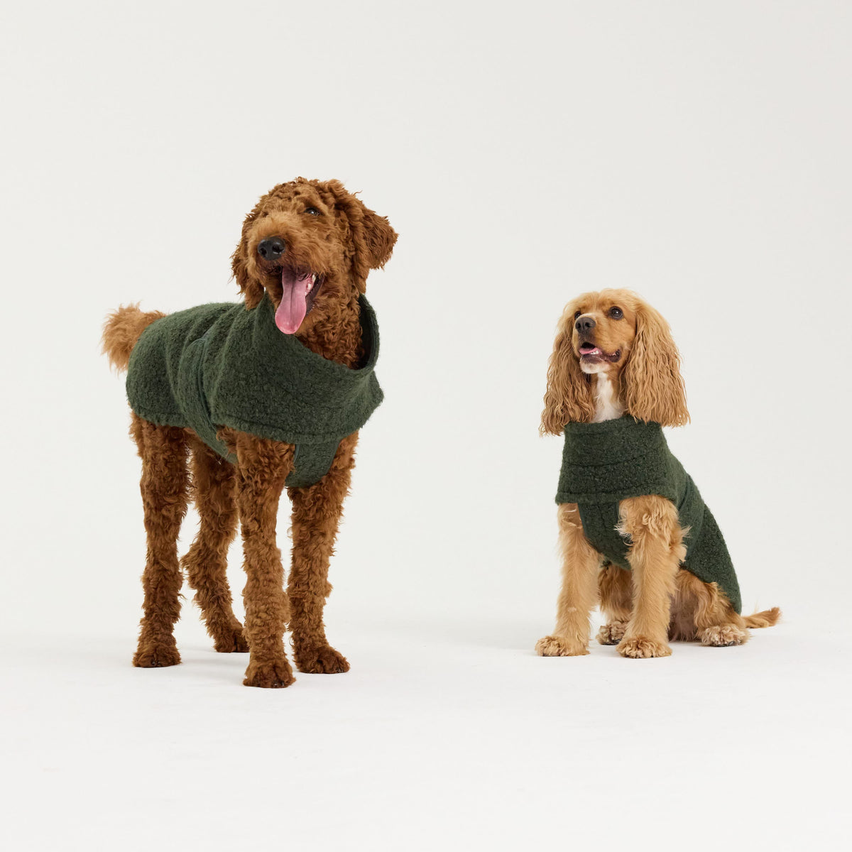 William Walker Cosy fleece dog coat Cozy Dark Moss / 1