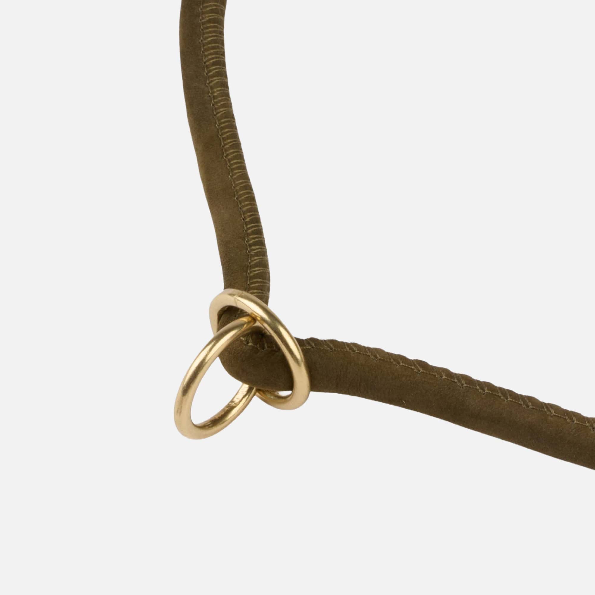 William Walker Runde Hundeleine aus Leder (2,5 m)